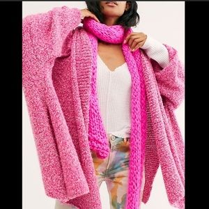 NWOT Free People BFF Cardigan